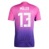 Tyskland Muller 13 Borte EM 2024 - Herre Fotballdrakt